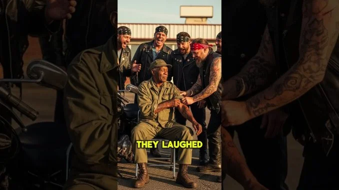 They Laughed at the Old Man’s Bike — Until He Rolled Up His Sleeve