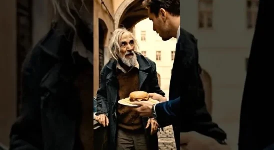 He Saw a Man Alone in the Alley — One Shared Meal Changed the Mood