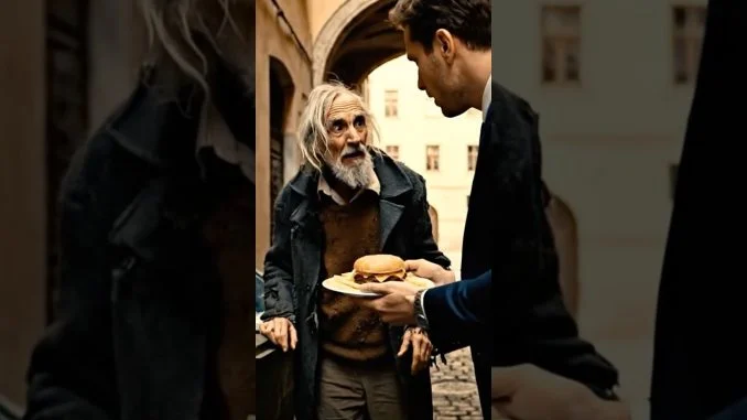 He Saw a Man Alone in the Alley — One Shared Meal Changed the Mood