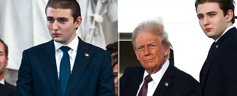 Donald Trump gives answer to whether son Barron could become president of the US