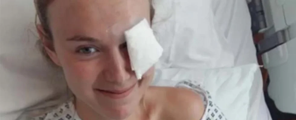 Woman, 30, was diagnosed with deadly brain tumor after thinking sinister symptom was due to long-haul flight